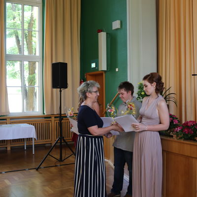 Zeugnis&uuml;bergabe Klasse 10