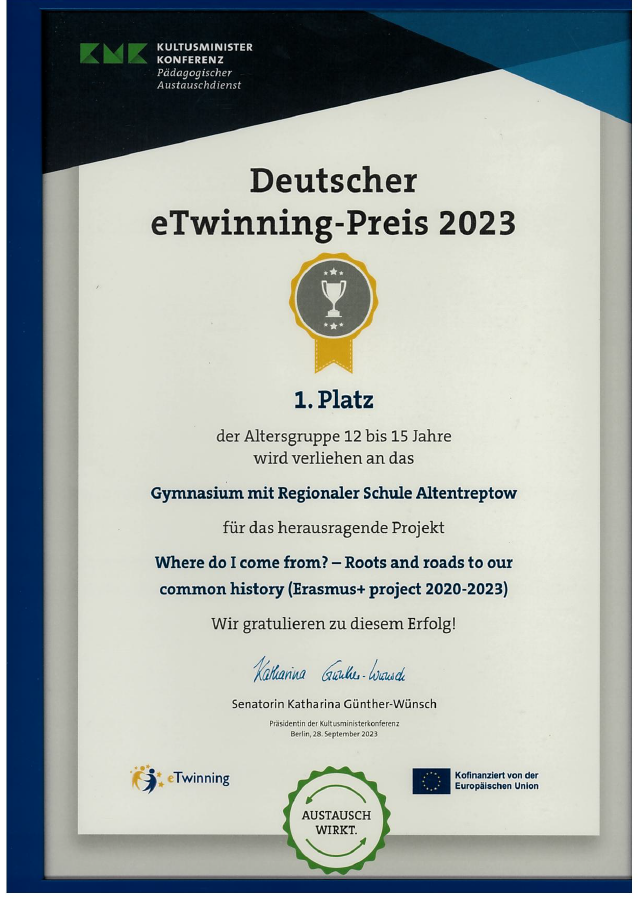 eTwinning-Preis 2023
