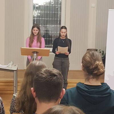 Hannah-Maria Wegner u Lea Heppner